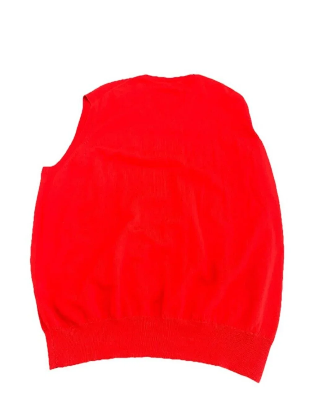 Peter Millar Red 100% Merino Wool Ole Miss Vest Size Xxl Mens